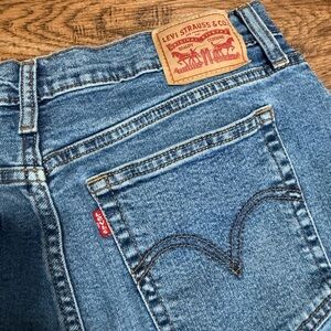 Levi's wedgie straight Blue Denim Jeans size 31